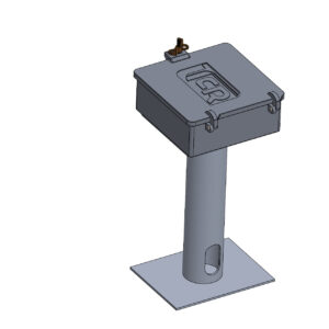 50003-02 Box, Pedestal