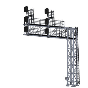 56R28-01 Four Post Wayside Cantilever - 28ft
