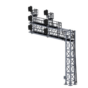 56R31-01 Four Post Wayside Cantilever - 31ft